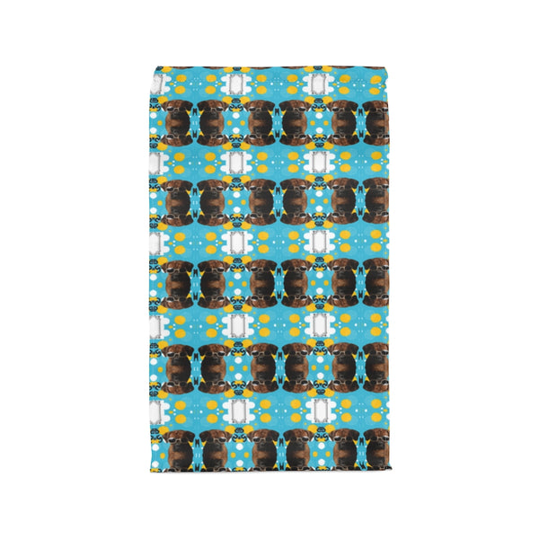 Cool Labrador Dog with Glasses Pattern Polyester Lunch Bag
