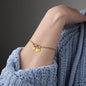 Dog Mama Infinity Bracelet 14k White Gold overlay or 18k Gold overlay Gift