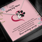Love is love even if it between a dog mama and her pup, Sweetest Hearts Necklace Sterling Silver or 18k gold over sterling