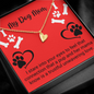 Unwavering Love Dainty Heart Charm Necklace Engravable