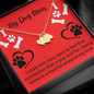 Unwavering Love Dainty Heart Charm Necklace Engravable