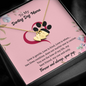 Love is love even if it between a dog mama and her pup, Sweetest Hearts Necklace Sterling Silver or 18k gold over sterling
