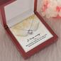 Remembering Your Dog Love Knot Memory Necklace