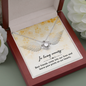 Remembering Your Dog Love Knot Memory Necklace