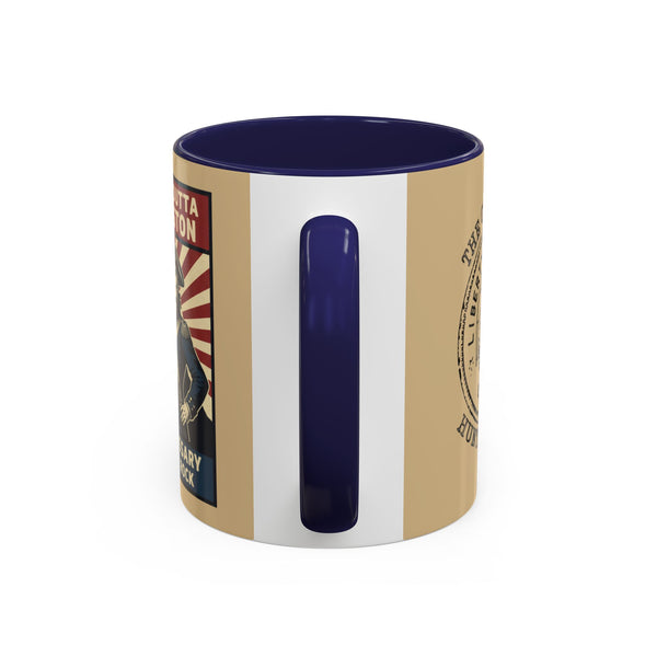Patriotic Huntington Coffee Mug - History Buff Gift,Straight outta Huntington,Vintage Coffee Cup, Americana Drinkware, Liberty Rock