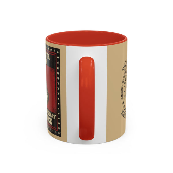 Patriotic Huntington Coffee Mug - History Buff Gift,Vintage Coffee Cup, Americana Drinkware, Liberty Rock