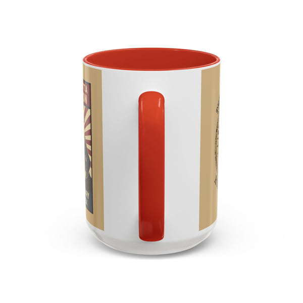 Patriotic Huntington Coffee Mug - History Buff Gift,Straight outta Huntington,Vintage Coffee Cup, Americana Drinkware, Liberty Rock