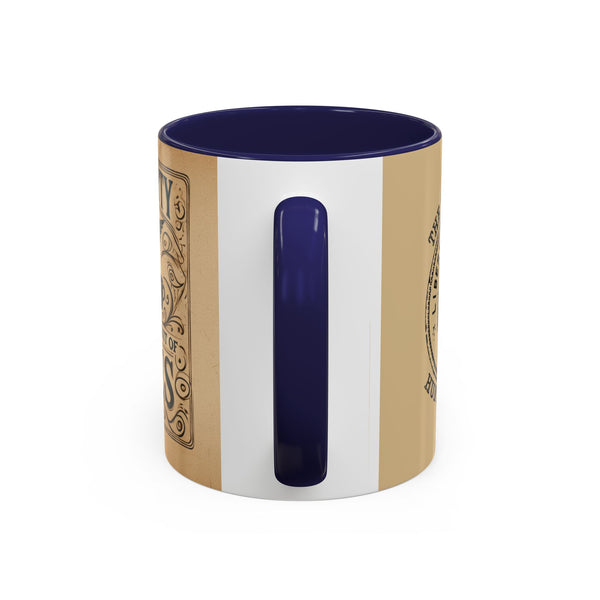 Patriotic Huntington Coffee Mug - History Buff Gift,Life Liberty and Pursuit of Lattes, Vintage Coffee Cup, Americana Drinkware, Liberty Rock