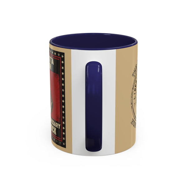 Patriotic Huntington Coffee Mug - History Buff Gift,Vintage Coffee Cup, Americana Drinkware, Liberty Rock