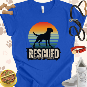 Rescued My Favorite Breed Unisex Jersey T-Shirt