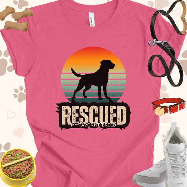 Rescued My Favorite Breed Unisex Jersey T-Shirt