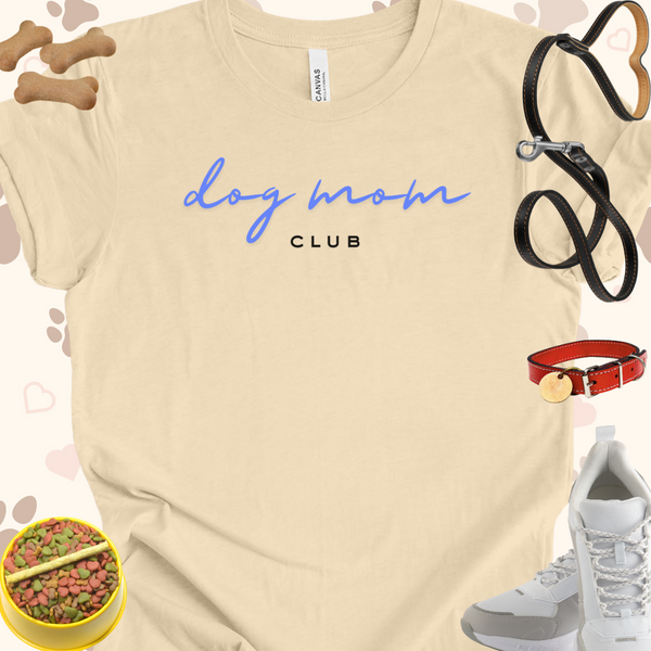 Dog Mom Club Unisex Jersey T-shirt