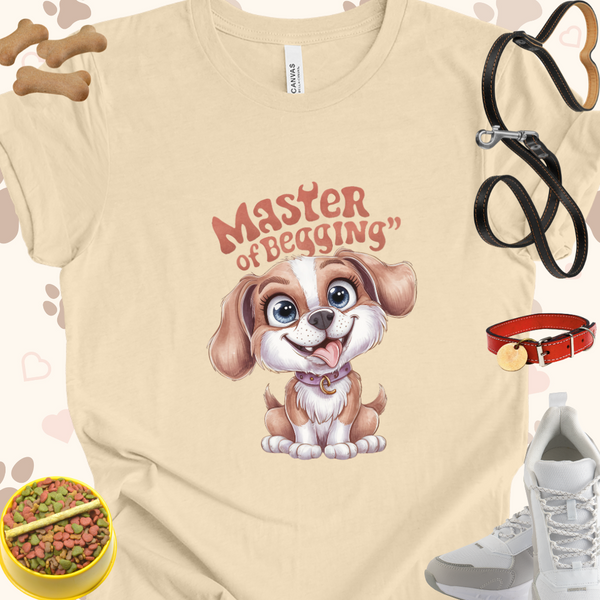 Master of Begging Unisex Jersey Short Sleeve Tee T-shirt