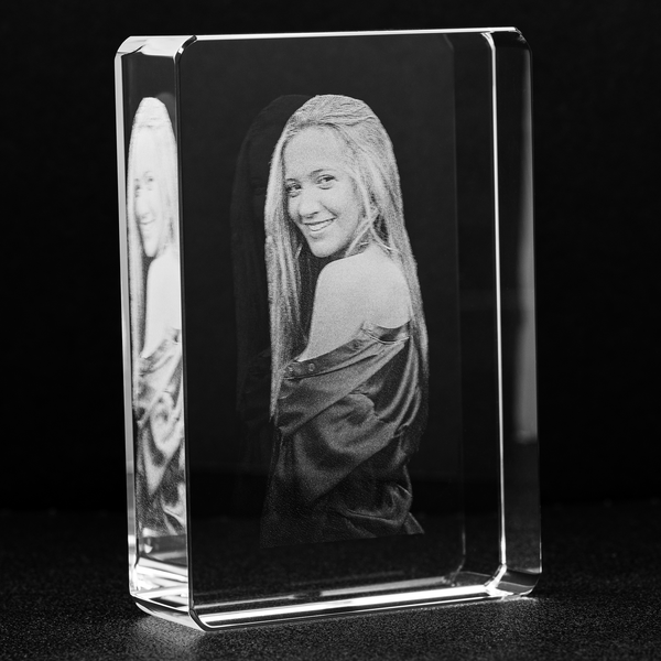 Personalized Photo Crystal of your special dog