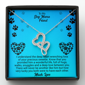 Dog Hearts Memory Necklace for your Friend