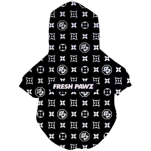 Louis Pup Monogram Dress, Paws Circle